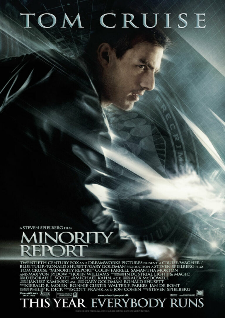 Sur Sciencefictiologie.fr, deux ou trois choses que « MINORITY REPORT », le film de Steven Spielberg, nous dit sur demain…