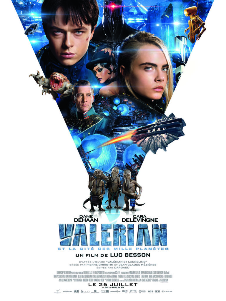 Sur Sciencefictiologie.fr, deux ou trois choses que « VALERIAN ET LA CITÉ DES 1000 PLANÈTES », le film de Luc Besson aurait à nous dire sur demain…